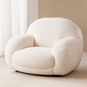 Cloud-Comfort Single Lounge Chair