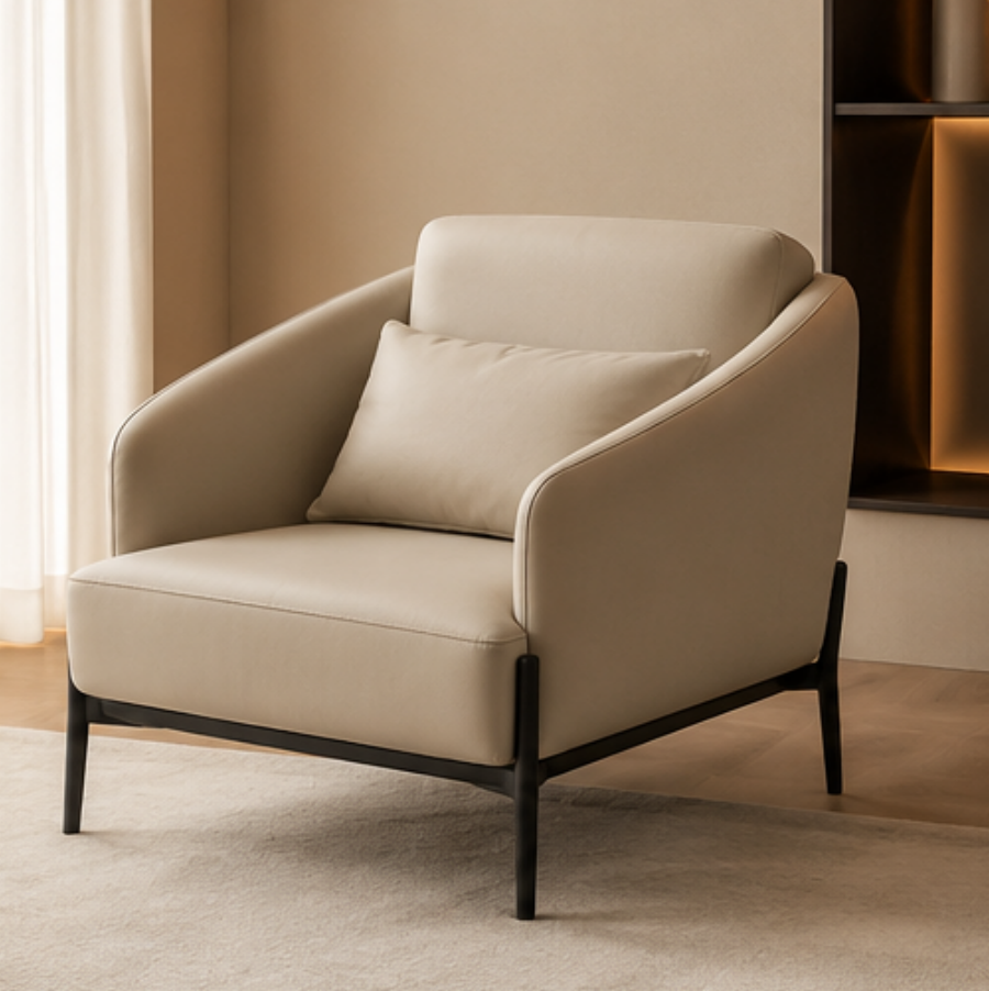 Light Luxury Single Sofa Lounge Chair